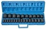 Grey Pneumatic 1326M 1/2 In. Drive 26-PIECE Standard Length Metric Master Set. Fixed Price $148.55.