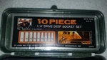 Buffalo 1/4" Drive Deep Socket Set D-1410. Fixed Price $19.95.