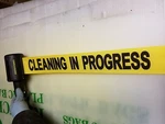 Lot Of 4! Banner Stakes PL4034 Plus Yellow "cleaning Progress". Fixed Price $99.00.