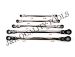 Vct 5PC Double Box End Spline Ratcheting Wrench Sae 1/4" - 13/16 Flexible Head. Fixed Price $49.95.