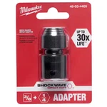 Milwaukee 3/8" 1/4" Hex Shockwave Impact Adapter Heavy Duty Socket. Fixed Price $21.08.