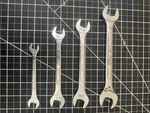 Vintage Sk Tools Lot Of Double Open-end Wrenches Usa Sizes 3/8 3/4. Fixed Price $39.99.