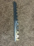 Matco 11 Piece 3/8 Drive Sae Crowfoot Wrench Set. Fixed Price $160.00.