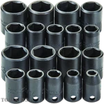 J72230 3/8" Drive Proto 18 Piece Universal Impact Socket Set 6 Pt Sae & Metric. Fixed Price $137.99.