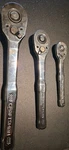 New Craftsman Piece Full Polish Thin Low Profile 72T Ratchet Set 1/4 3/8" 1/2". Fixed Price $48.99.