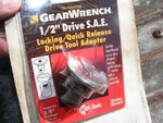 Gearwrench 9219 Ratchet Drive Socket Adapter 3/4 Hex To 1/2"SQ. Fixed Price $39.00.