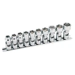 Powerbuilt 3/8" Drive Metric Universal Joint Socket Set 10PC 10-19MM Swivel Ansi. Fixed Price $47.99.