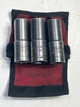 Matco 3PC Socket Set In Red Case (P11033020). Fixed Price $51.00.