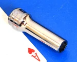 Snap-on Tools 3/8" Drive 9MM Deep Metric 6-POINT Chrome Socket Wrench SFSM9 New. Fixed Price $29.95.
