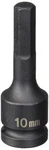 Grey Pneumatic (2910M) 1/2" 10MM Hex Driver Socket One Size. Fixed Price $31.99.