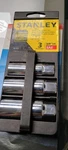 Stanley Spark Plug Socket Set 3/8 Drive 85-721 New 5/8" 3/4" 13/16". Fixed Price $14.95.