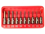 Snap On Tools Piece 1/4 Sae Hex Driver Bit Socket Set 110ETMAY Nice. Fixed Price $174.95.