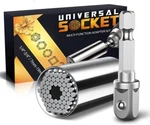Universal Socket Wrench Magical Grip Alligator Multi Tool W/ Drill Adapter. Fixed Price $9.99.