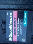 Gearwrench P/N84841 30MM -3/4" Drive Point Shallow Impact Socket Metric 6PT. Fixed Price $19.99.