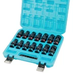 14PC Universal Impact Swivel Socket Set 3/8" Dr Sae Metric Shallow Wobble. Fixed Price $64.99.