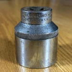 Vintage Herbrand Socket 3/4" Drive 12 Point H-156 Chrome Usa. Fixed Price $25.00.