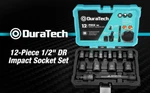 Duratech 1/2'' Drive Set 12PC Sae W/impact Swivel Adapter. Fixed Price $36.99.