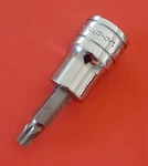 Snap-on T27 FTXR27E Tamper Resistant Torx Bit Socket 3/8" Read!. Fixed Price $17.43.