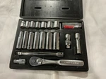 Sears Craftsman 3/8 Drive Sae Socket Set. Fixed Price $40.00.