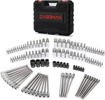 Casoman 107 Pieces Bit Socket Set, 1/4", 3/8" And 1/2" Drive, One Size. Fixed Price $99.91.