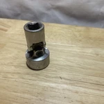 Mac Tools XU242R 3/4" Sae 3/8" Drive 12 Point Flex Socket Vintage Sabina. Fixed Price $13.99.