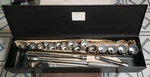Armstrong Usa 20 Piece 3/4" Drive Socket & Ratchet Set 7/8" 2" With Toolbox. Fixed Price $249.99.