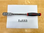 Snap-on Tools Usa New Locking 3/8" Drive Red Soft Grip Long Flex Ratchet FHLX80B. Fixed Price $204.95.