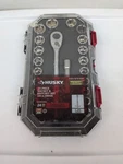 Husky Tools 24 Pc Socket And Ratchet Box Set 1005 879 666 1/4IN Drive. Fixed Price $19.99.