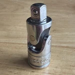 Kobalt Tools Universal Joint Swivel Socket Adapter 1/4" Drive 337355 Taiwan. Fixed Price $8.95.