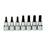 3/8"DRIVE Torx Bit Socket Set, 7PCS, Clip Rail. T25-T50 Chrome Williams JHW31910. Fixed Price $44.08.