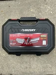 Husky 94-PIECE Mechanics Tool Set, Hard Case, Sae/metric, Ratchet, Socket. Fixed Price $49.80.