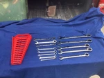 Gearwrench 13 Piece 12 Point Ratcheting Combination Set Sae Used. Fixed Price $100.00.