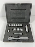 Craftsman 1/4 & 3/8 Drive Socket Wrench Set 9-33234 18 Pc Case Sae Forge Usa. Fixed Price $34.99.