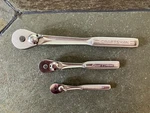 Craftsman -v- Series 44985 1/2 43784 3/8 43175 1/4 Dr. Pc Ratchet Set Usa. Fixed Price $50.00.