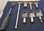 Tool Phillips Screwdriver, Sockets & Extension Bar And Torx Bit. Fixed Price $55.77.