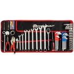 Motorcycle Tool Kit 100 Piece Wrenches Ratchet Sockets Pouch Powerbuilt Roll. Fixed Price $179.99.