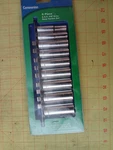 Sears Companion 9 Piece S.a.e. Deep Socket Set 3/8" 7/16/,1/2 Drive With Holder. Fixed Price $25.00.