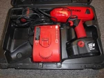 Snap On CT6850 1/2" Drive Cordless 18 Volt Impact Gun , Batteries & Charger. Fixed Price $375.00.