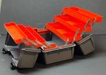 Vintage Flambeau 19060 6-TRAY Cantilever Copolymer Tool/tackle Box. Fixed Price $50.00.