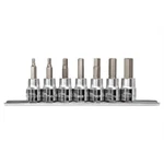 Tool Metric Hex Bit Socket Set 3/8" Dri Pieces On Rail KTI-27970. Fixed Price $22.00.