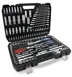 Socket & Bit Set 216PC 1/2", 3/8", 1/4" Drive Cr-v Spanners Ratchets. Fixed Price $135.92.