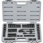 (2)-STANLEY 69-PIECE 1/4" & 3/8" Drive Black Chrome Sae/metric Socket Set 92-824. Fixed Price $171.99.