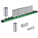 Sk 3/8" Drive Set, Deep Metric Sockets, 13-PIECE 10-22MM, One Size. Fixed Price $76.50.