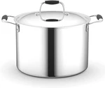 Nutrichef ACNCSSS12POT8Q 8-QUART Stock With Lid. Fixed Price $89.99.