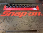 Snap On 212IMFYA 3/8" Sae Shallow Impact Socket Set Point 5/16-1 Free Shipppp. Fixed Price $210.00.