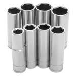 Performance Tool 1/2" Drive Sae Deep Socket Set 8 Pieces. Fixed Price $32.02.
