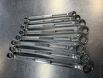 Snap-on Sae 12PT Offset Box Wrenches: 3/8 15/16 XV2830 XV2628 XV2428 XV2022. Fixed Price $149.00.