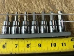 Husky 3/8 In. Drive Metric Hex Bit Socket Set (7-PIECE). Fixed Price $10.00.