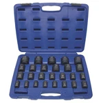 Westward 4PRG6 1/2" Drive Impact Socket Set, Metric, 26PCS, Impct Skt. Fixed Price $114.99.