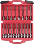 Amm 19PCS 3/8" Drive Extra Long Allen Hex Bit Socket Set, Standard Sae & Metric. Fixed Price $60.53.